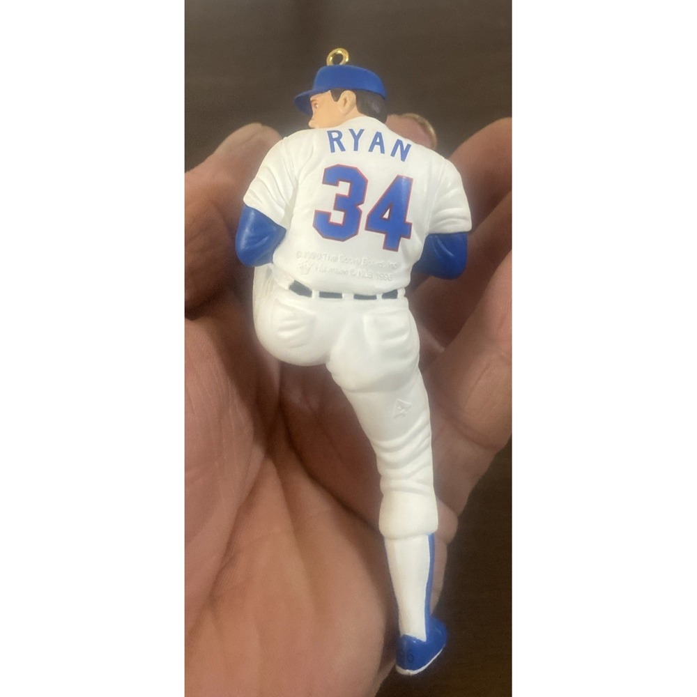 1996 Hallmark Ornament At the Ballpark Nolan Ryan Collector's Series #1 - Picture 4 of 10